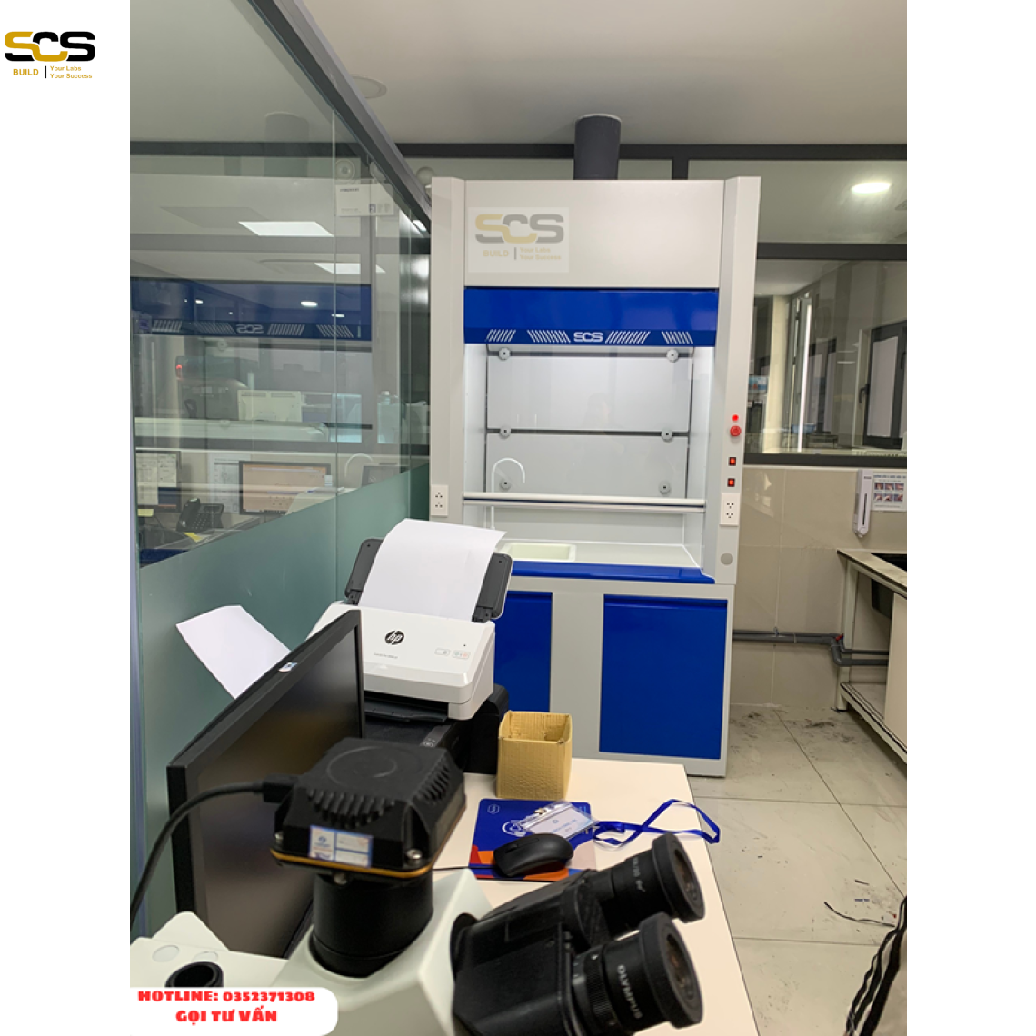 Lắp Đặt Tủ Hút Khí Độc Cho Phòng Thí Nghiệm Bệnh Viện Mỹ Đức