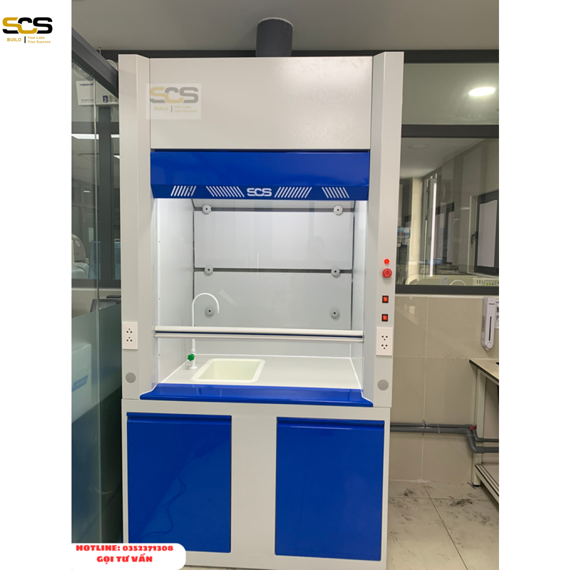 Lắp Đặt Tủ Hút Khí Độc Cho Phòng Thí Nghiệm Bệnh Viện Mỹ Đức