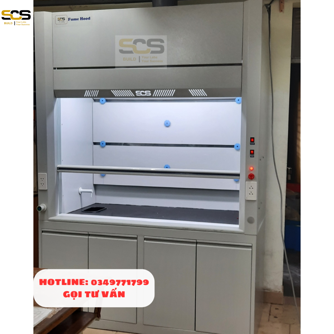 Fumehood - Tủ hút khí độc phòng thí nghiệm Việt Nam