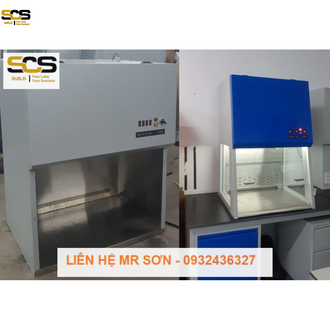 Tủ thao tác PCR kích thước 1200 mm