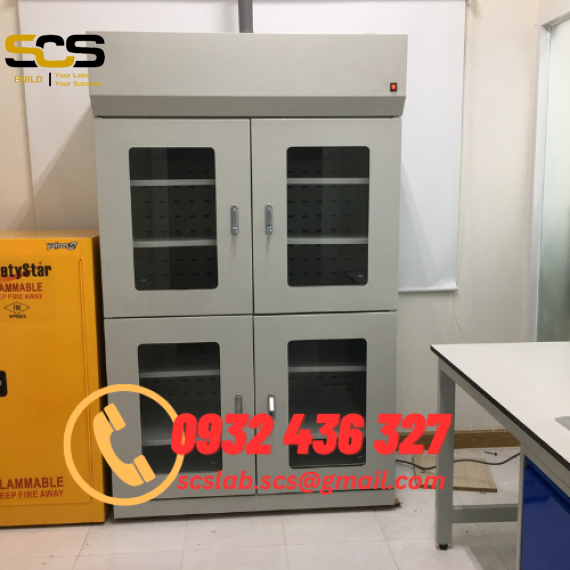 #1Tủ hóa chất phòng lab