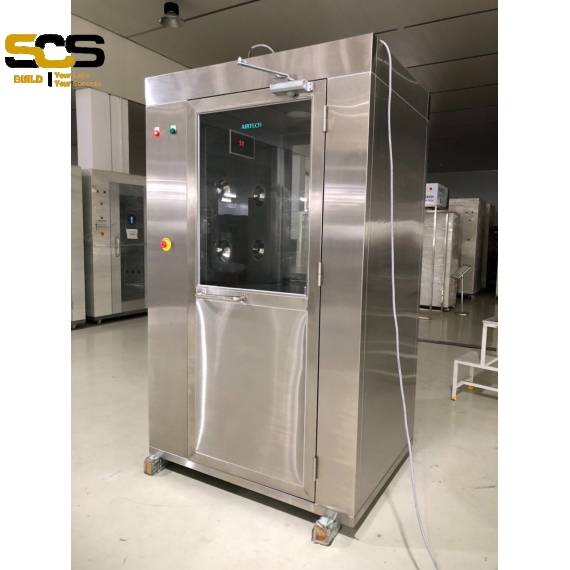 Air shower toàn bộ bằng inox cho 1-2 người 