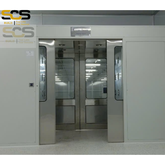 Air Shower Sus 304 Cho Phòng Sạch Cửa Tự Động