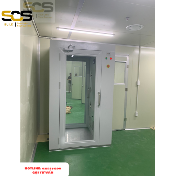 Airshower là gì? Kiến thức về airshower phòng sạch