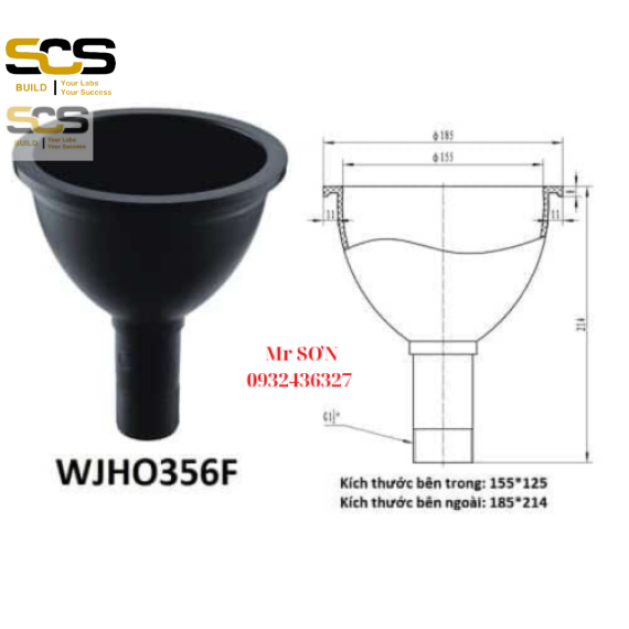 Chậu rửa phòng thí nghiệm model: WJH0356F