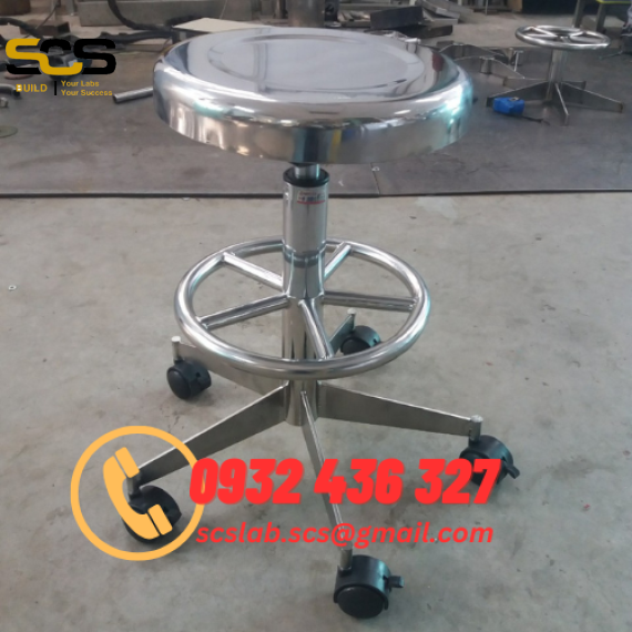 Ghế Inox chuyên dụng Phòng Thí Nghiệm 