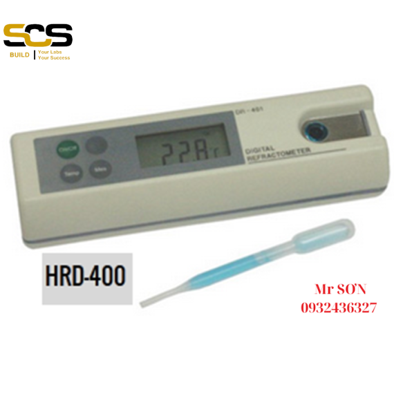 Khúc xạ kế đo độ mặn ngọt điện tử model: HRD-400