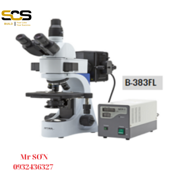 Kính hiển vi sinh học huỳnh quang 3 mắt model:  B-383FL 