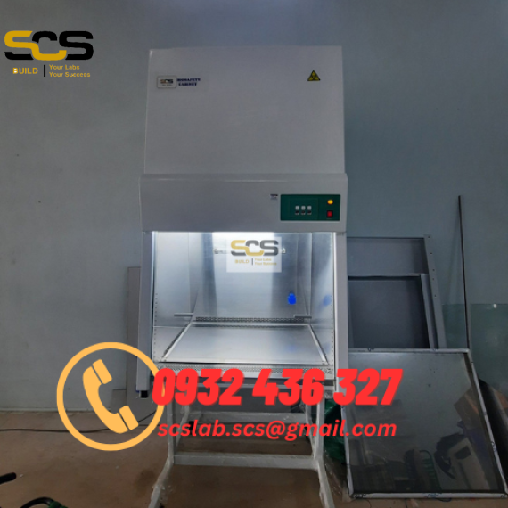 Tủ An Toàn Sinh Học Cấp 2 Kích Thước 900mm (cho 1 người sử dụng)