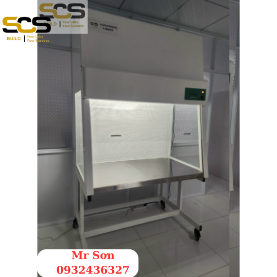 TỦ CẤY VI SINH DÒNG KHÍ THỔI NGANG KÍCH THƯỚC 1500MM